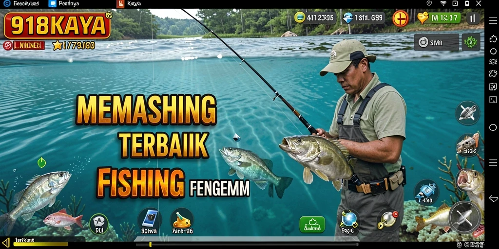 Tangkap ikan-ikan besar dalam gameplay seru 918KAYA.