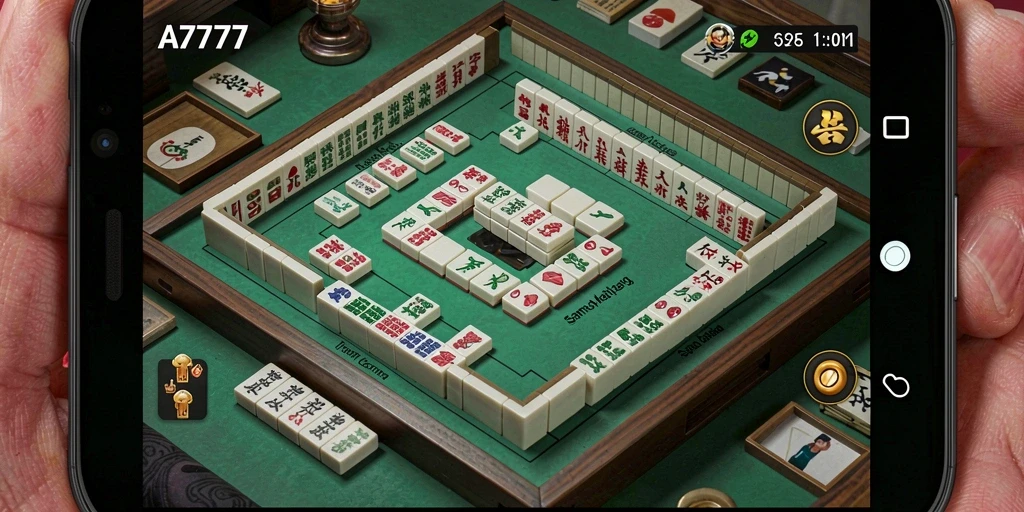 Tampilan gameplay A7777 yang seru dan menantang di Mahjong.