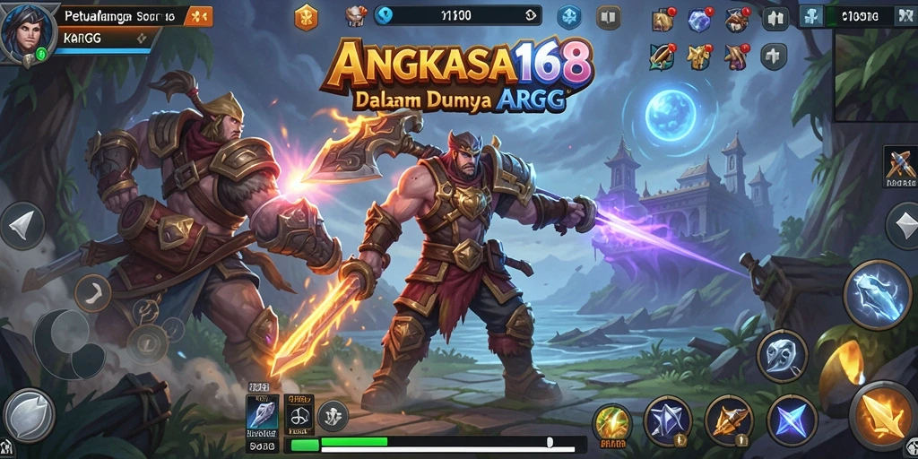Tampilan gameplay ARPG yang seru dengan pertarungan epik dan karakter yang beragam.