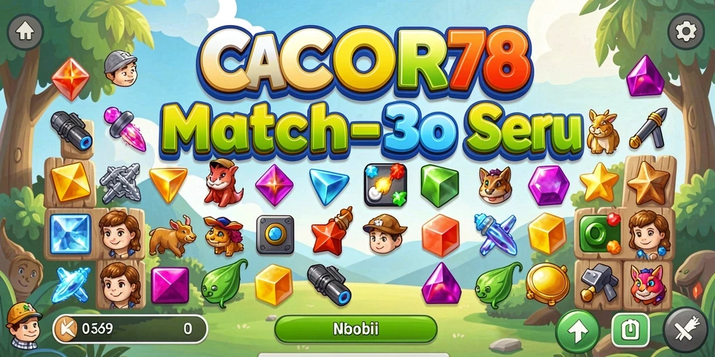 Gameplay menarik dari CACOR78 yang penuh warna.