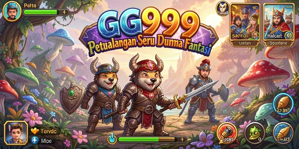 Screenshot gameplay GG999 yang menampilkan momen seru petualangan.