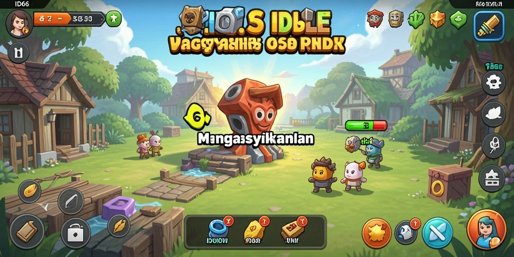 Tampilan gameplay ID66 yang menyenangkan dan menawan.