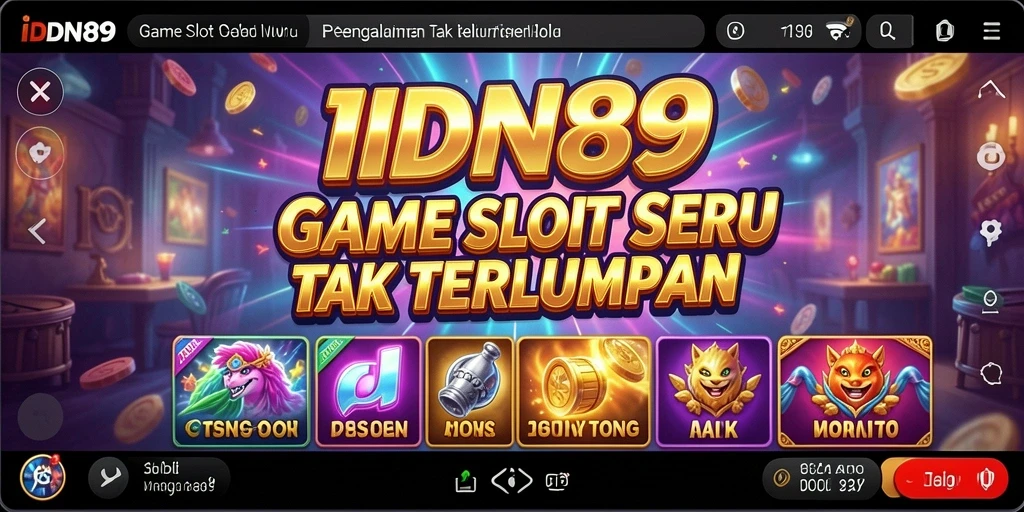 Tampilan menarik dari gameplay IDN89 yang seru.