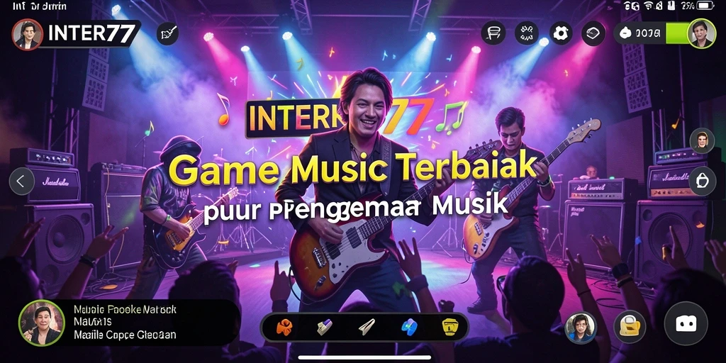 Screenshot INTER77 menampilkan gameplay seru dengan musik yang mengalun.