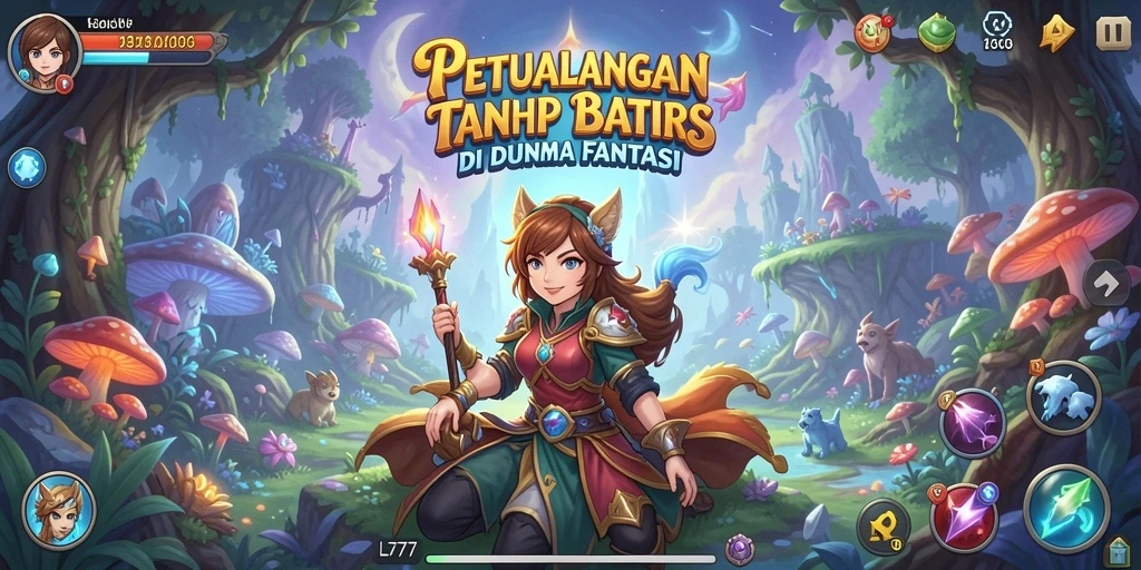 Menampilkan gameplay L777 dalam dunia petualangan yang mendebarkan.
