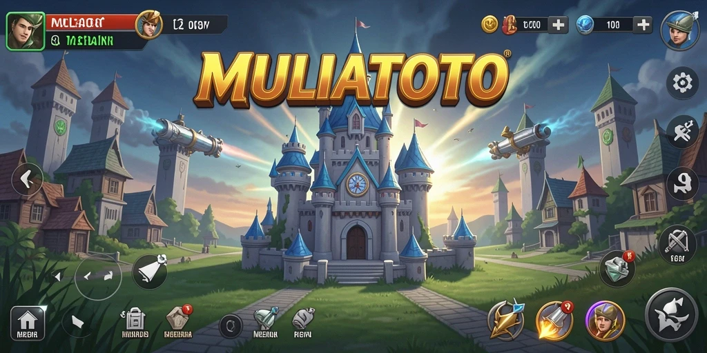 Tampilan menakjubkan dari <strong>MULIATOTO</strong> saat pertahanan menara sedang berlangsung.