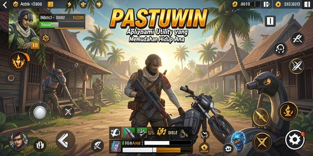 Tampilan antarmuka PASTIWIN yang bersih dan fungsional.