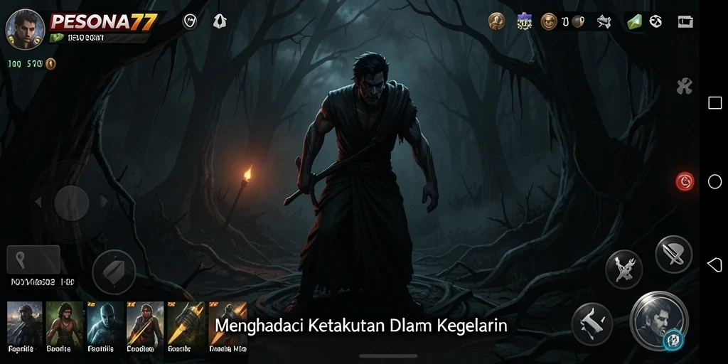 Tampilan menakutkan dari permainan PESONA77 yang membangkitkan adrenalin.