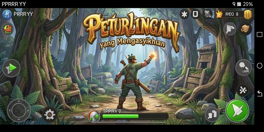 Gameplay PPRRYY yang menakjubkan di dunia terbuka.