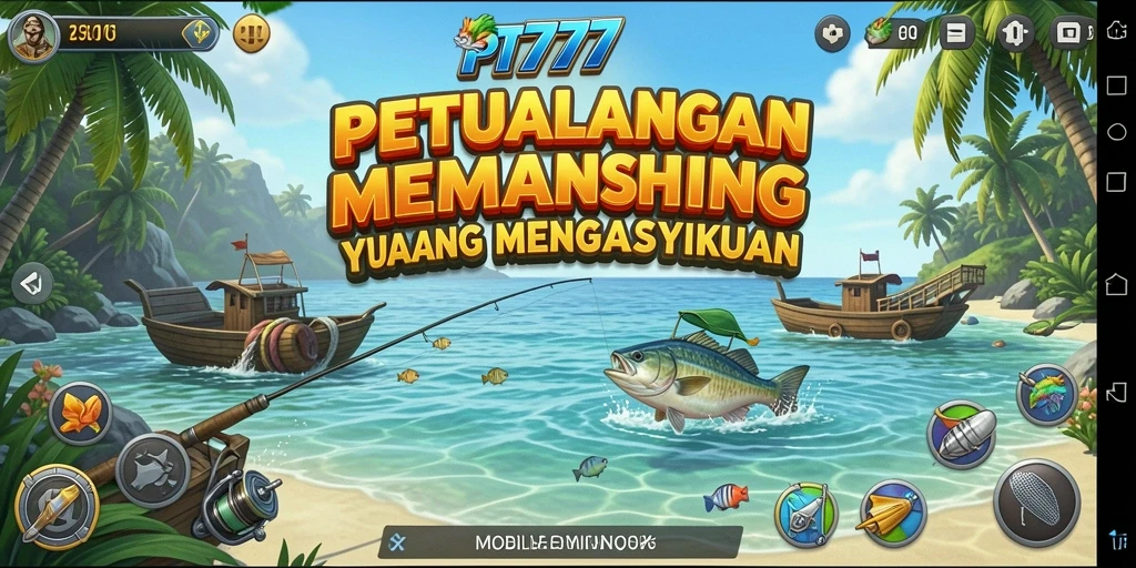 Gameplay memancing yang mengasyikkan di PT777 dengan visual yang menawan.