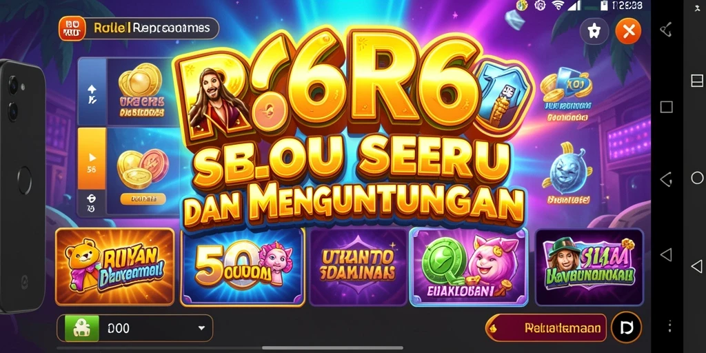 Tampilan menakjubkan dari gameplay R6R6 yang seru.