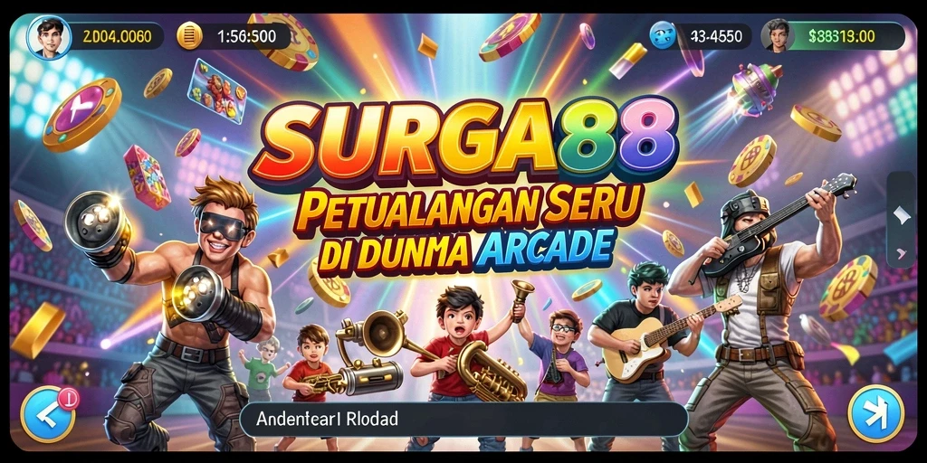 Tampilan gameplay menarik dari SURGA88 dengan aksi yang seru.
